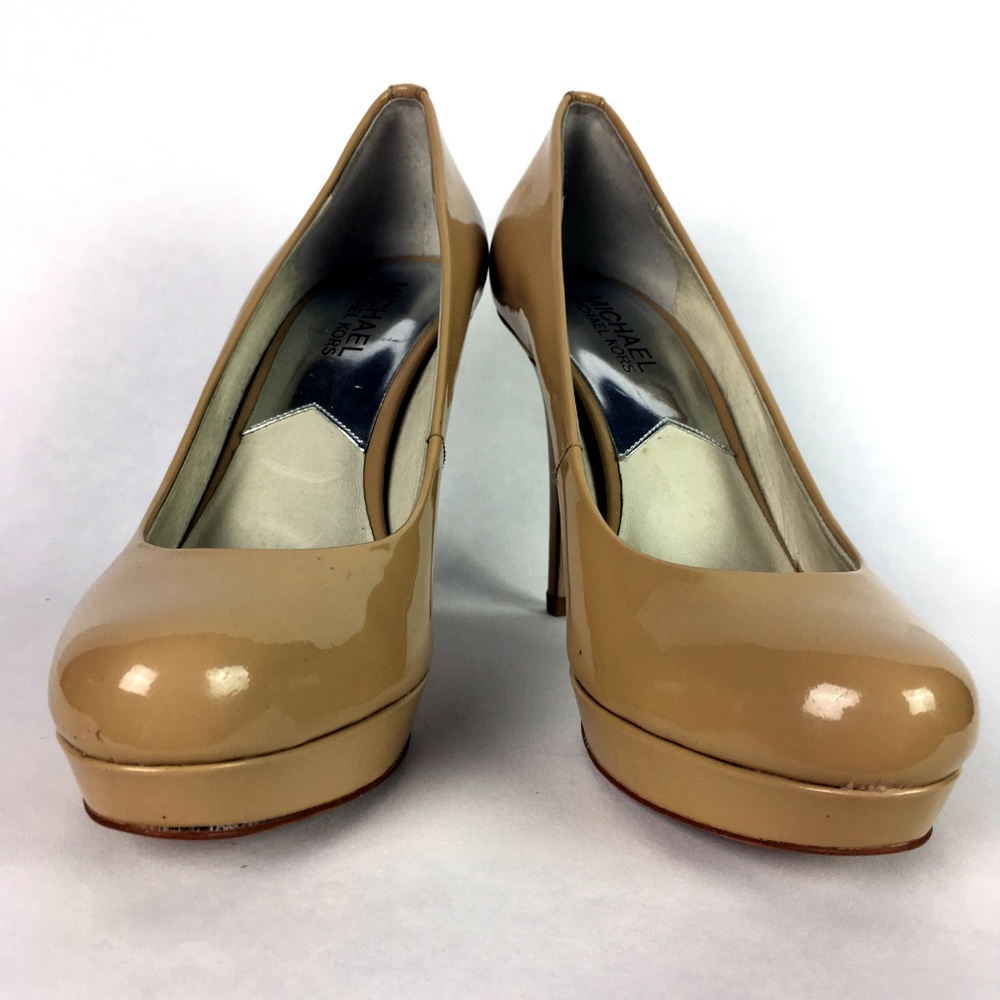 MICHAEL Michael Kors Ionna Platform Nude Pump 7 - Picture 5 of 8